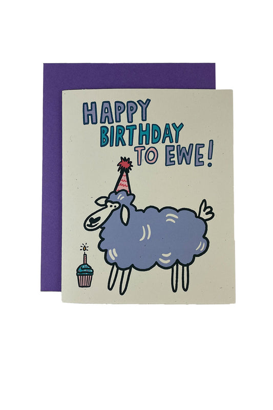 Happy Birthday to Ewe Card