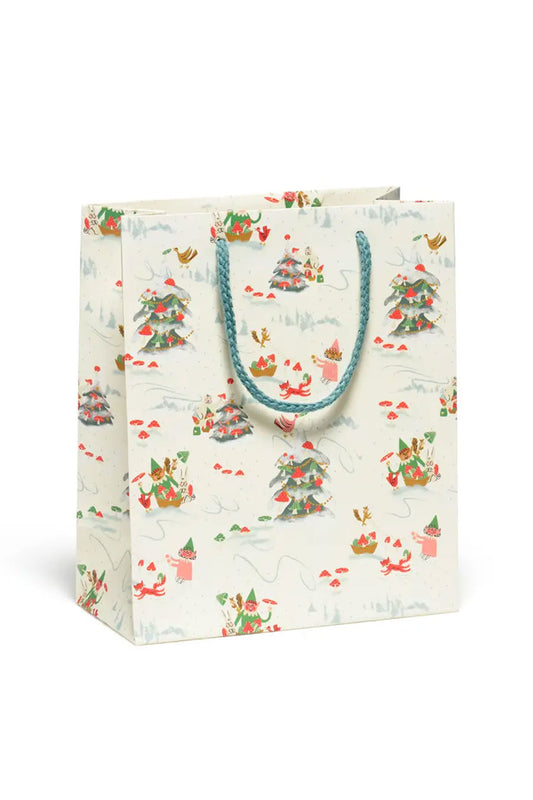 Holiday Critters gift bag