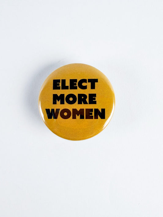 Elect More Women Pinback Button