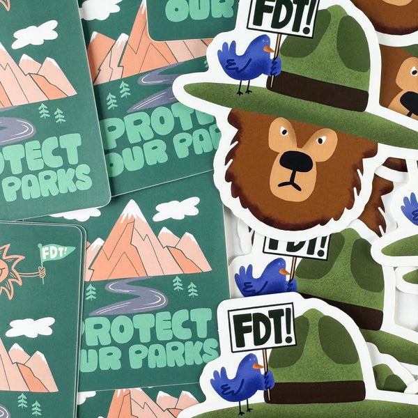 Protect Our Parks Sticker