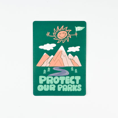 Protect Our Parks Sticker
