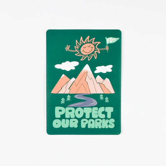 Protect Our Parks Sticker