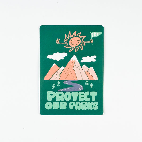 Protect Our Parks Sticker