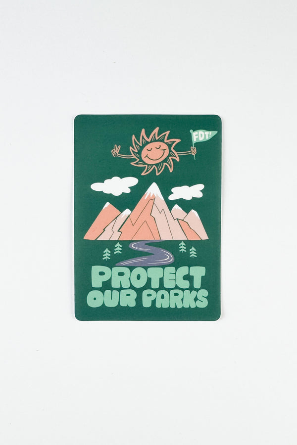 Protect Our Parks Sticker