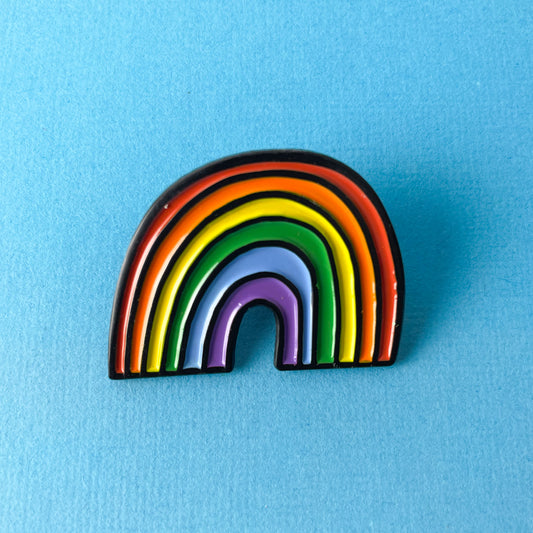 CF Rainbow Pride Pin