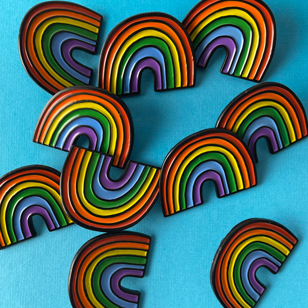 CF Rainbow Pride Pin