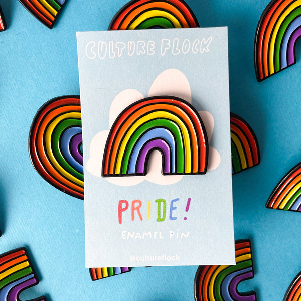 CF Rainbow Pride Pin