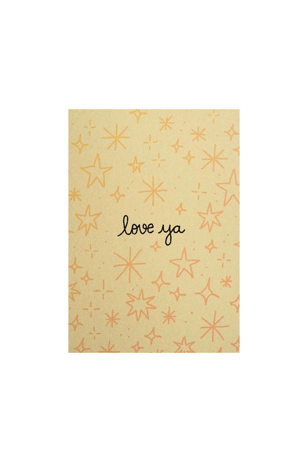 Love Ya (Stars) Card