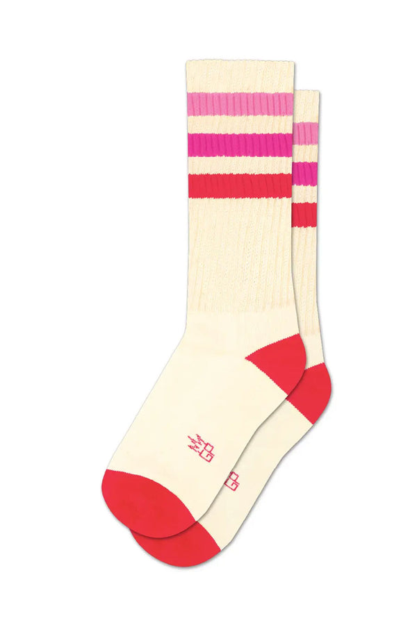 The Retro Bunch Striped Gym Socks