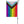 Load image into Gallery viewer, Progress Pride flag hanging from a garden pole against a white backdrop. The Progress Pride Flag includes a black, brown, blue, pink and white stripe layered on top of the rainbow colors.
