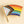 Load image into Gallery viewer, Enamel pin of the Progress Pride flag.
