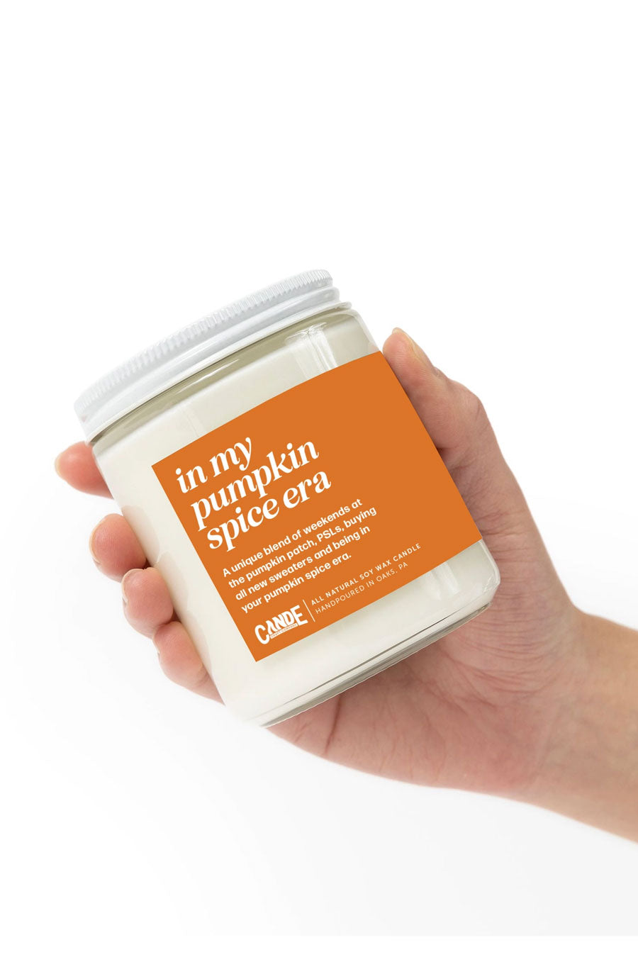 In My Pumpkin Spice Era Scented Candle - Fall Candles: Standard
