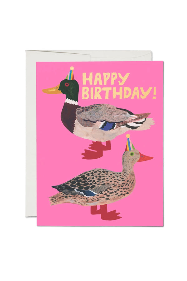 Quacky Birthday greeting card