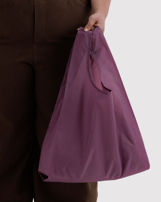 Small Nylon Crescent Bag - Wild Plum
