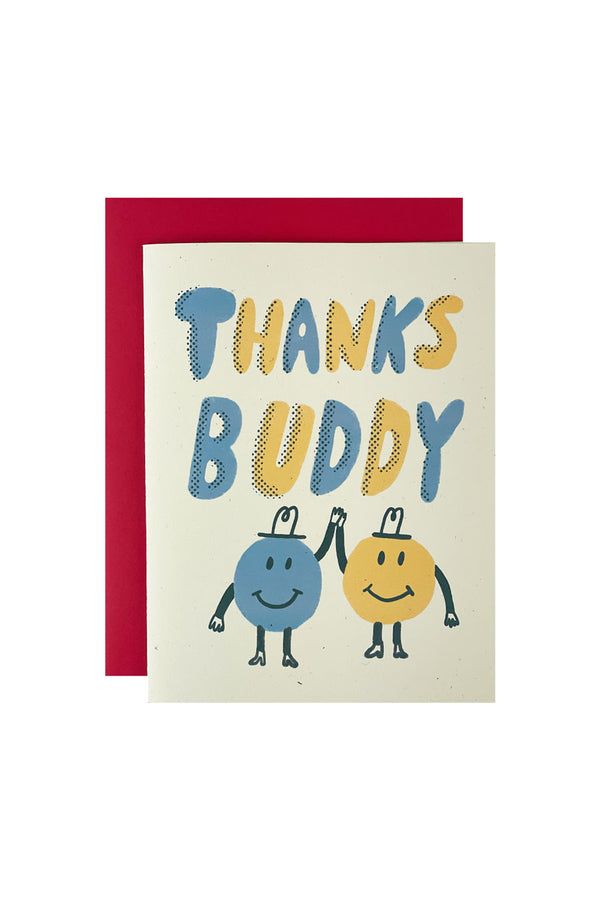 Thanks Buddy Card