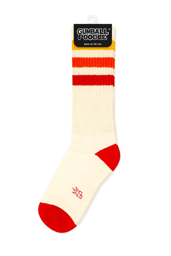 The Retro Bunch Striped Gym Socks