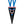 Load image into Gallery viewer, Black pennant flag with a pink edge and blue tails. The flag features a Blue Pink and White Transgender symbol. Below the symbol in white letters the pennant says Proud. White background.
