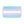 Load image into Gallery viewer, Vinyl sticker against a white background of the Transgender Pride Flag.
