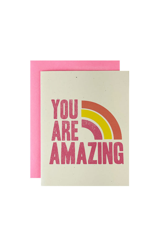 You Are Amazing Card