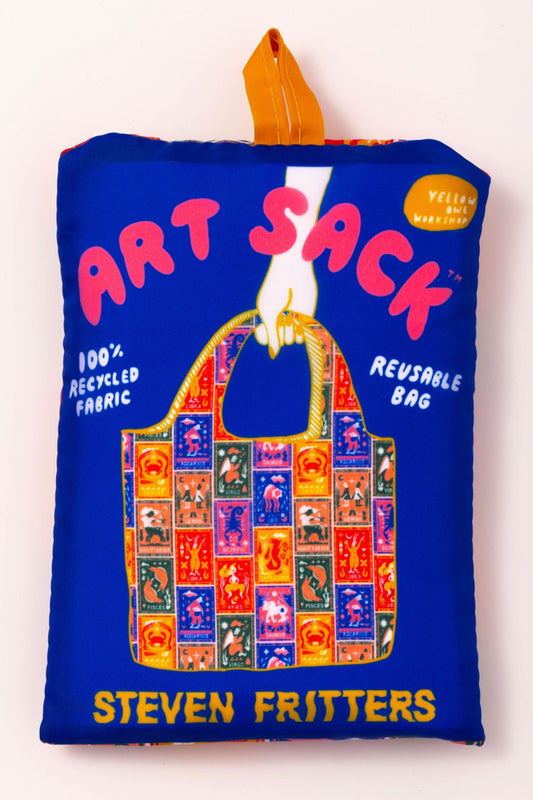 Zodiac Art Sack by Steven Fritters - Eco-Friendly Reuse Tote