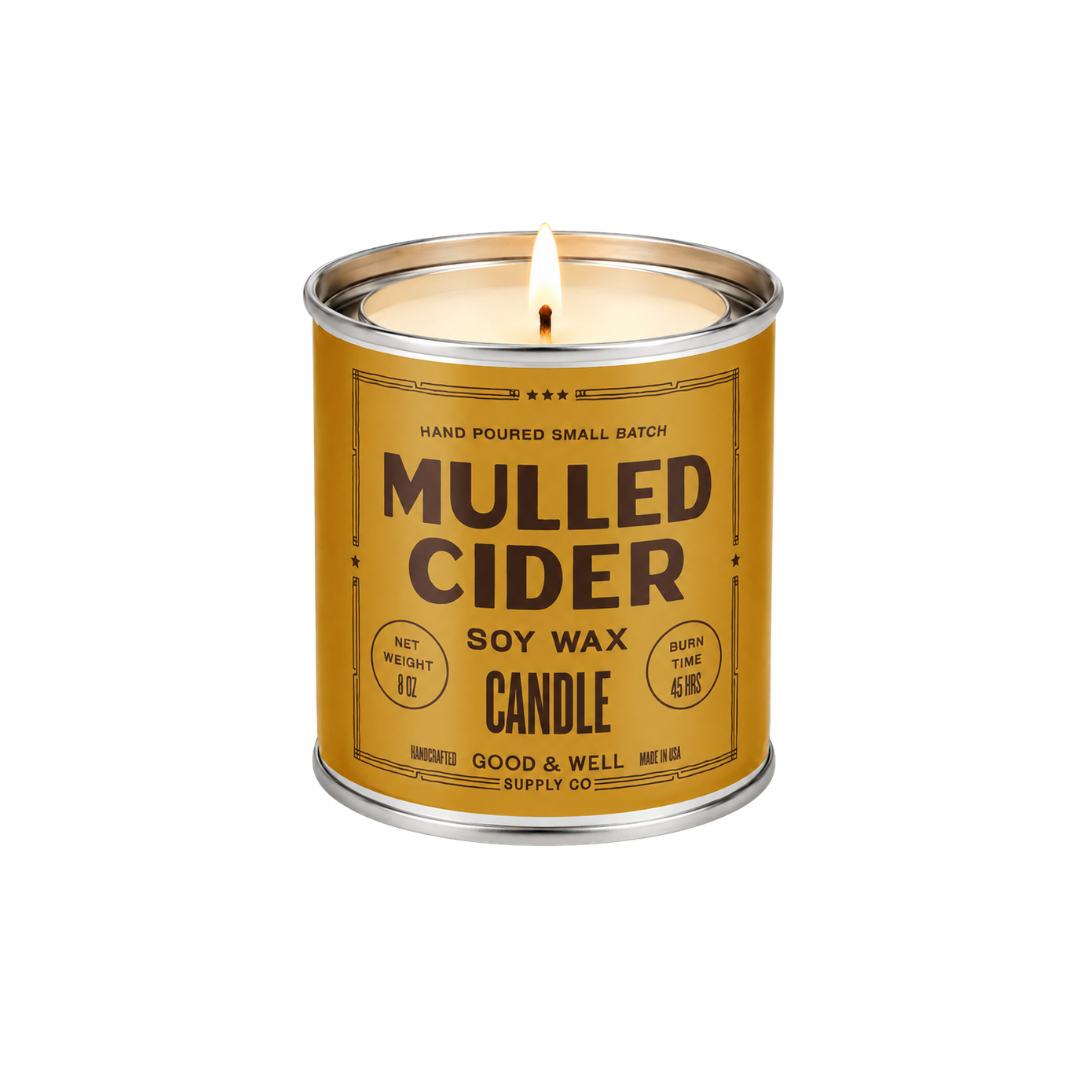 Mulled Cider Soy Candle - 1/2 Pint / Cotton Wick