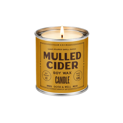 Mulled Cider Soy Candle - 1/2 Pint / Cotton Wick