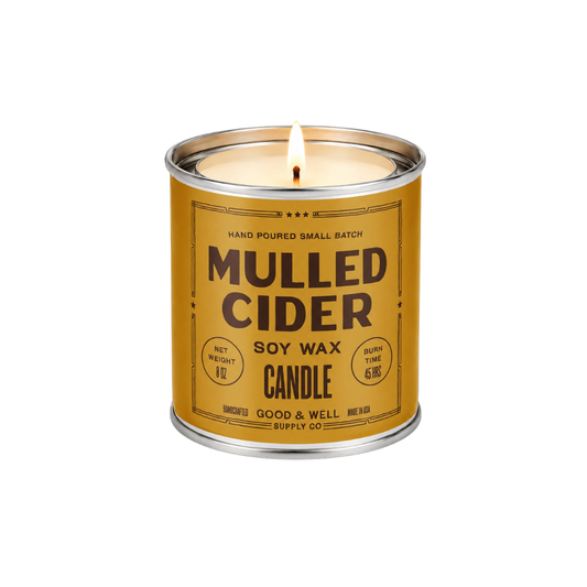 Mulled Cider Soy Candle - 1/2 Pint / Cotton Wick