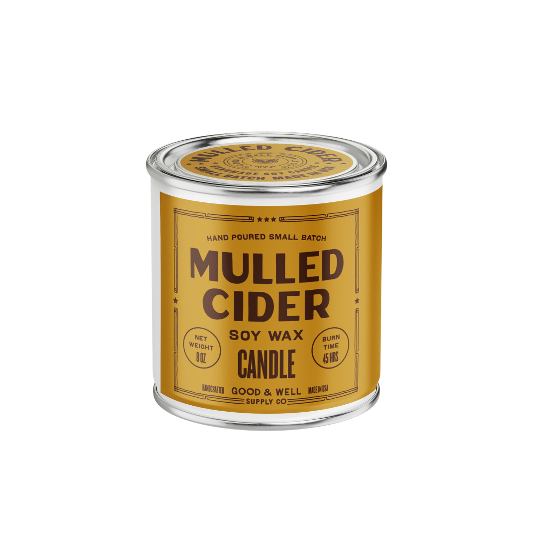 Mulled Cider Soy Candle - 1/2 Pint / Cotton Wick