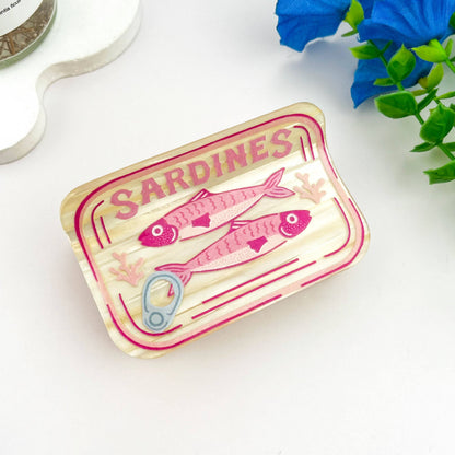 Sardines Hair Claw Clip