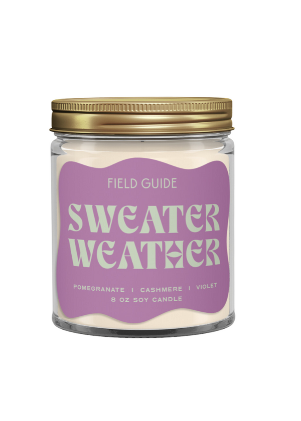 Sweater Weather Holiday Soy Candle