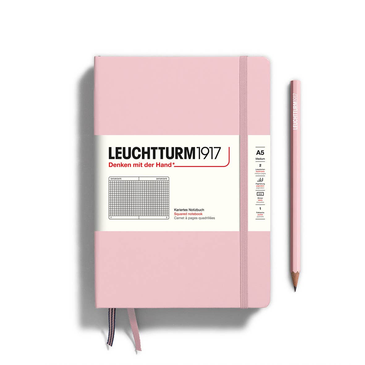Notebooks - Medium (A5): Ink / Hardcover / Dotted