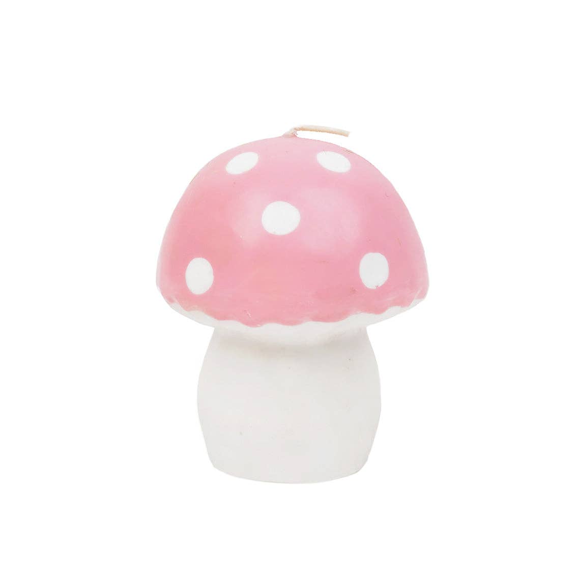 Pink Mushroom Candle