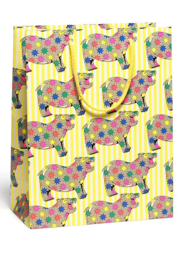 Star Hippos large gift bag