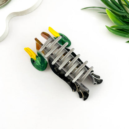 Mallard Duck Hair Claw Clip