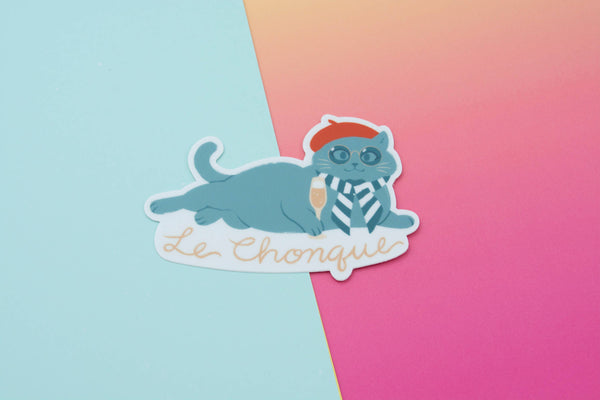 Le Chonque Kitty Sticker