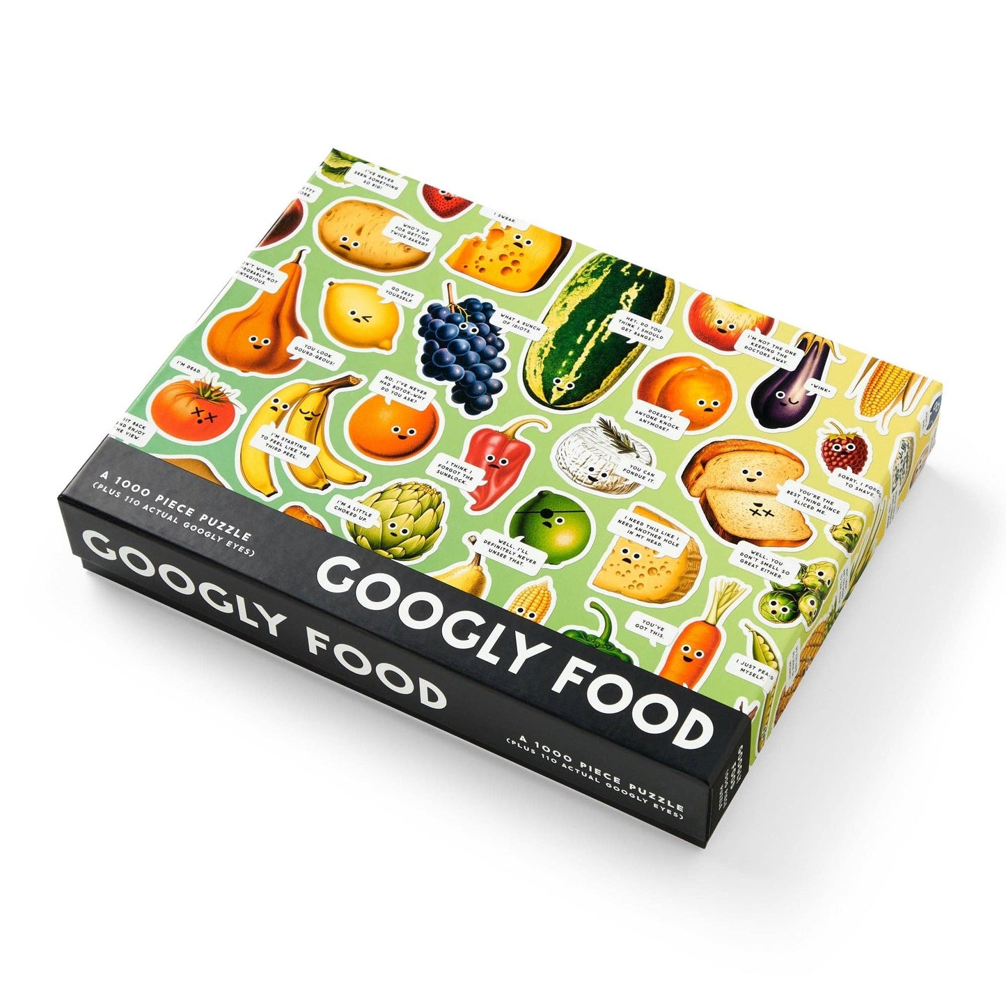Brass Monkey Googly Food 1000 Piece Puzzle