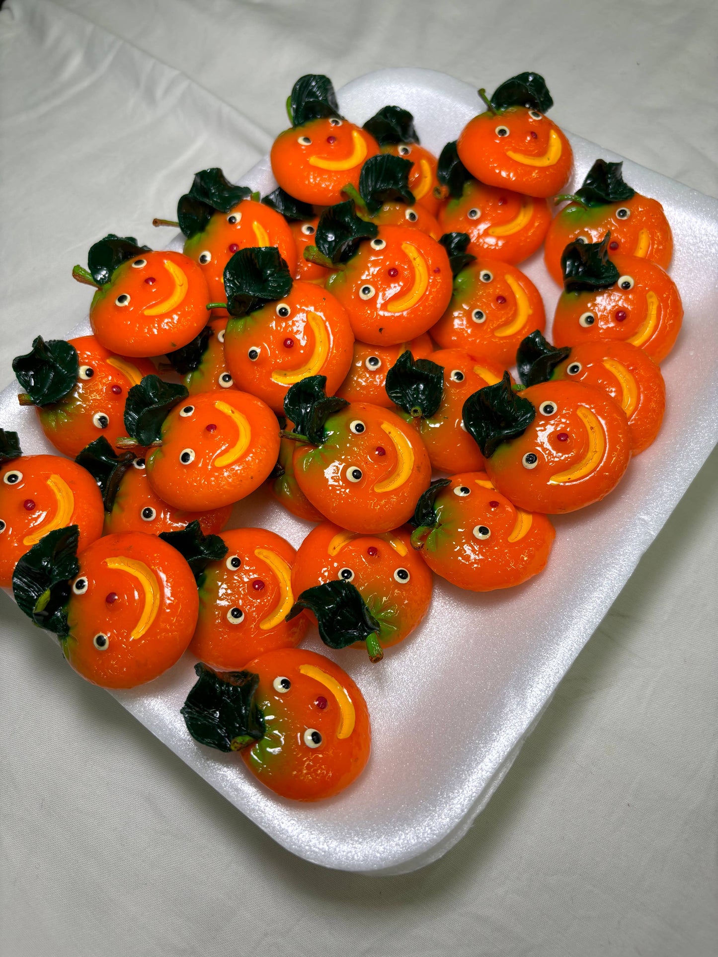 Happy Orange Kitchen Magnet