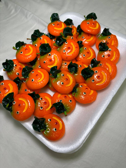 Happy Orange Kitchen Magnet