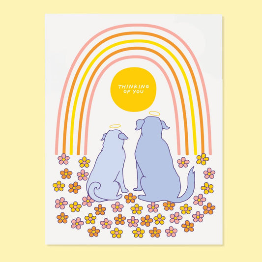 Thinking of You Dog Card