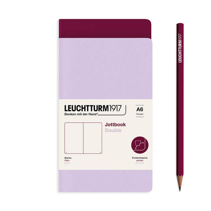 Jottbook A5 - Pack of 2: Lemon & Rising Sun / Medium / Plain