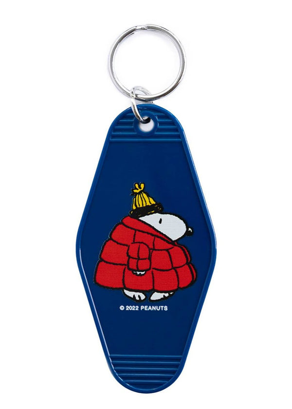 3P4 x Peanuts® - Snoopy Puffy Coat Key Tag