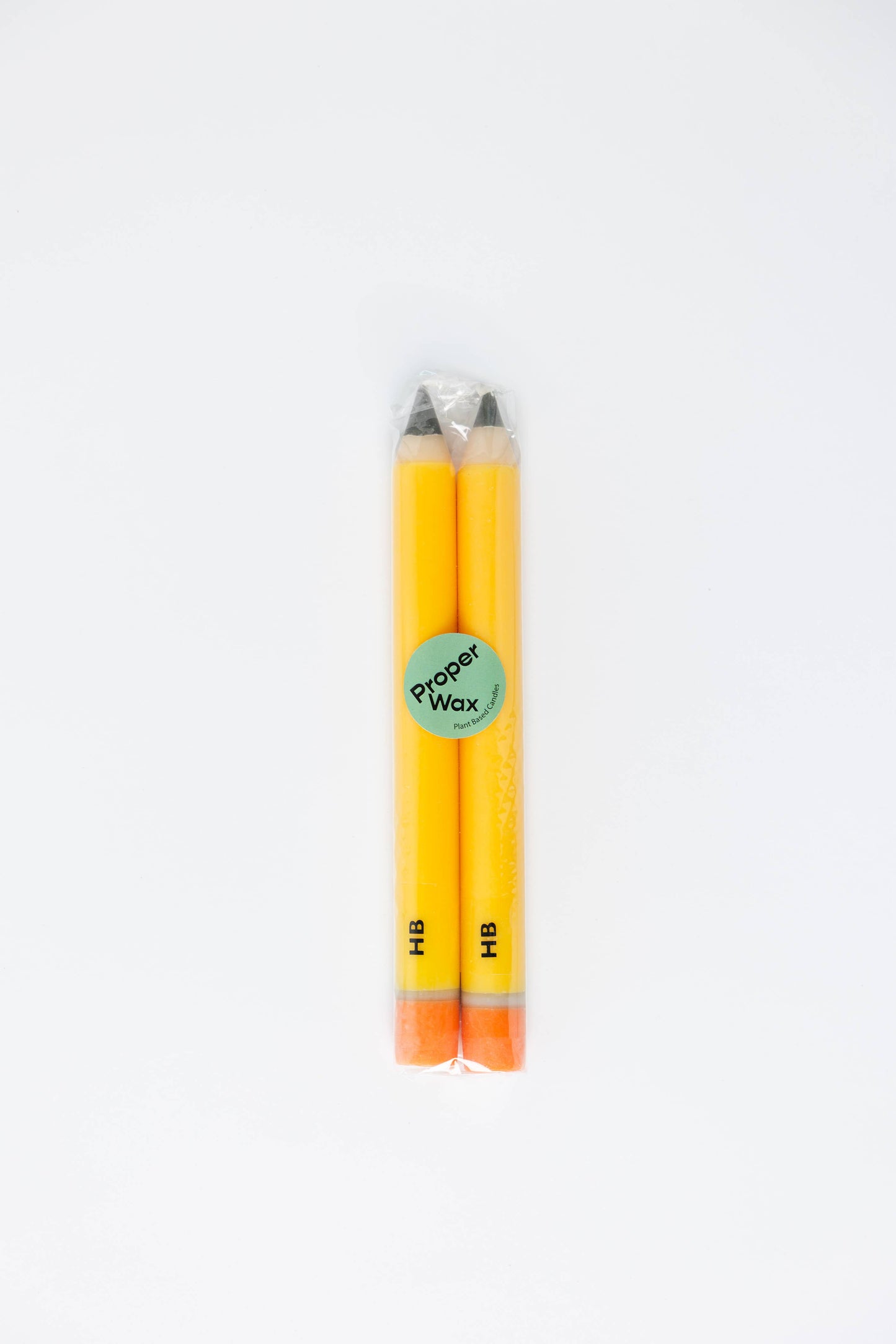 Pencil Taper Candles – HB Yellow (2 pack)