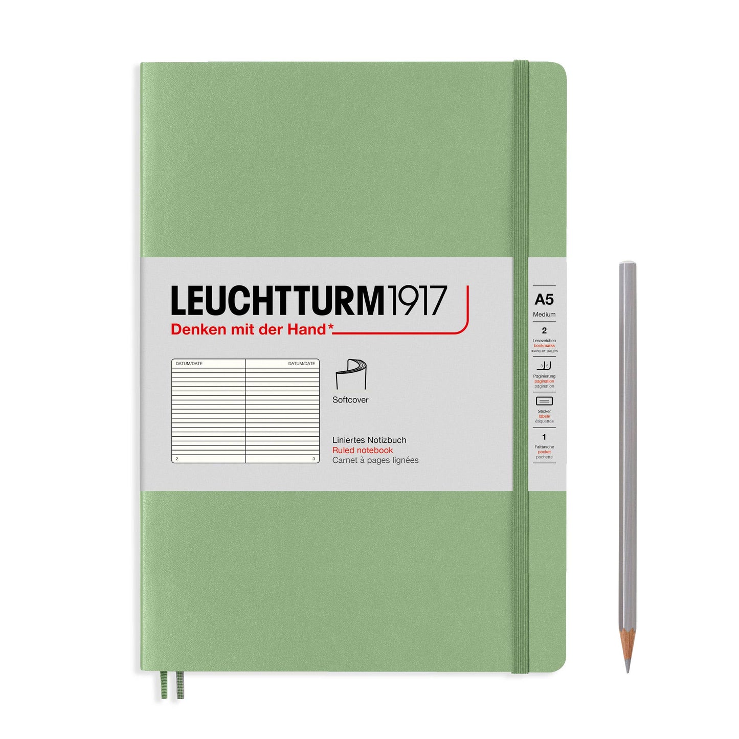 Notebooks - Medium (A5): Ink / Hardcover / Dotted