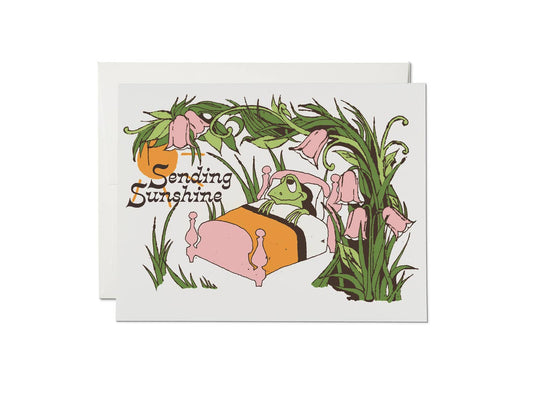 Sending Sunshine encouragement card