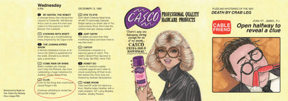 Mysteries of the 80s Death by Crab Leg 500-Piece Puzzle