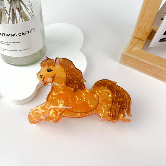Squirrel Hair Claw Clip