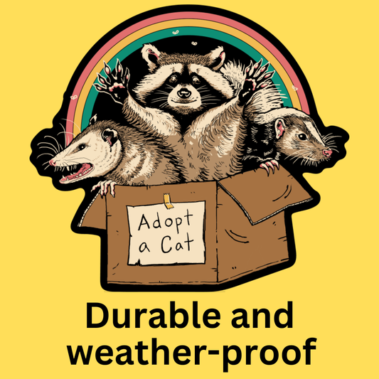 Forbidden Cats Bumper Sticker