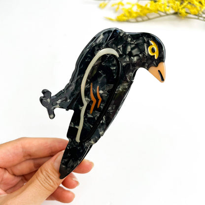 Raven Hair Claw Clip