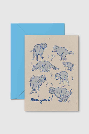 Bien Joue (Good Job) Congrats Card