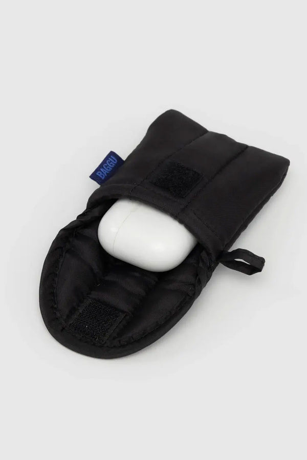 Puffy Earbuds Case - Black